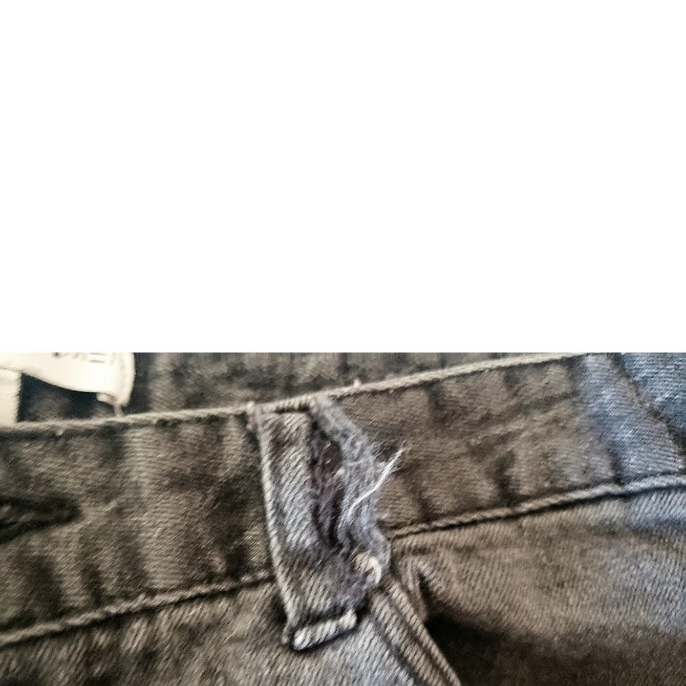 Fashion Nova Jeans Black Mens Street Wear 33 Destroyed Grunge Rocker Destructed